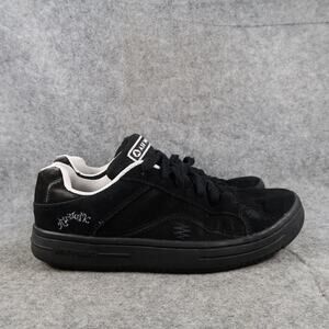 Airwalk Shoes Womens 8 Skateboarding Sneakers Casual Y2k Retro Black Lace Up